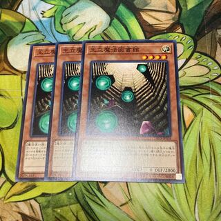 王立魔法図書館 ノーマル　3枚