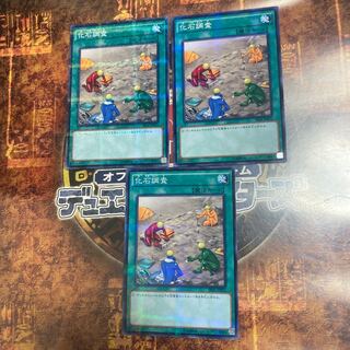 遊戯王★化石調査★ノーマルパラレル三枚★