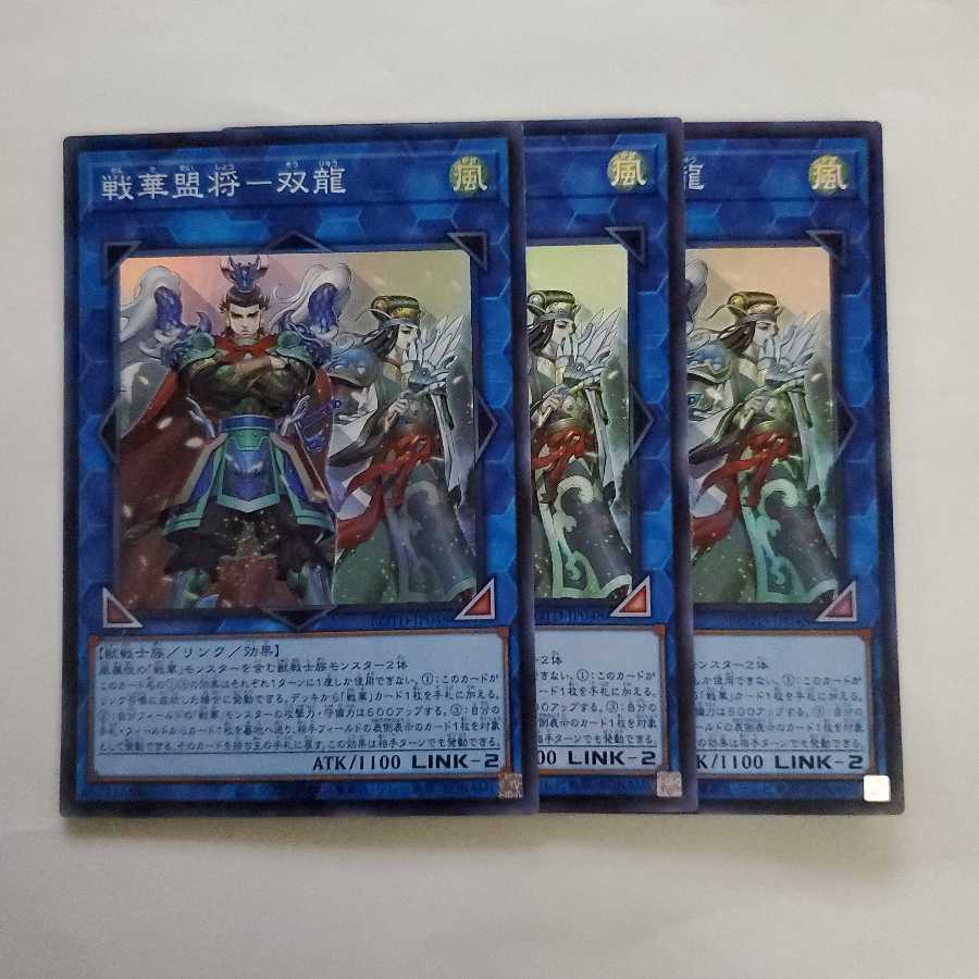 戦華盟将-双龍　3枚