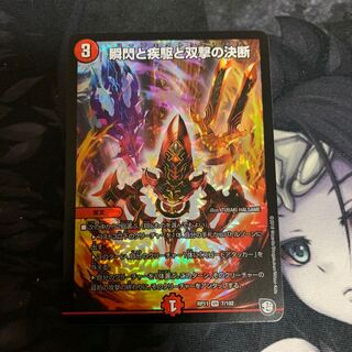 瞬閃と疾駆と双撃の決断