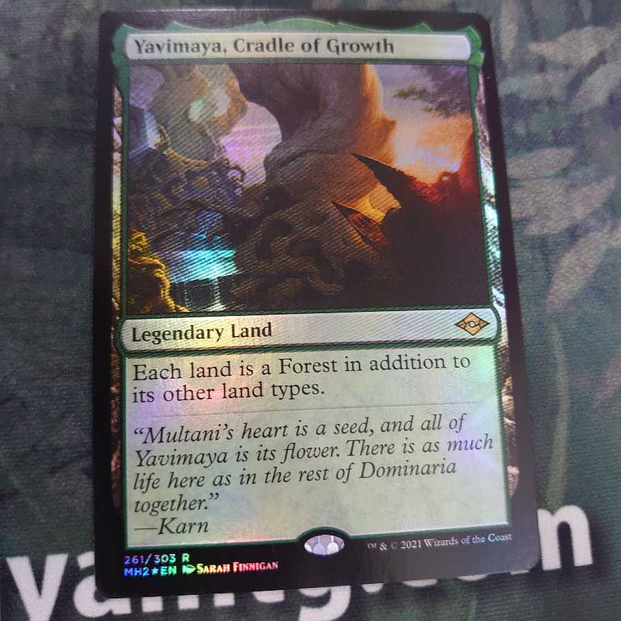 成長の揺り篭、ヤヴィマヤ 英語版 Foil