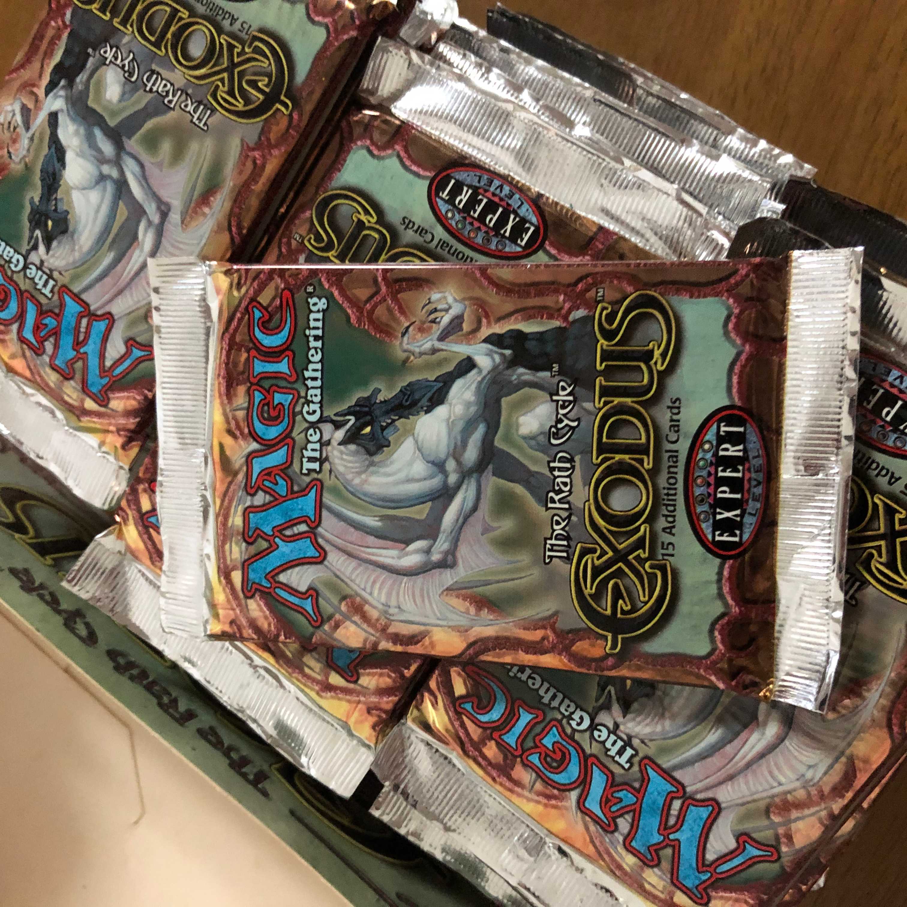 最終値下げ MTG Exodus ブースターボックス 34個の未開封パック