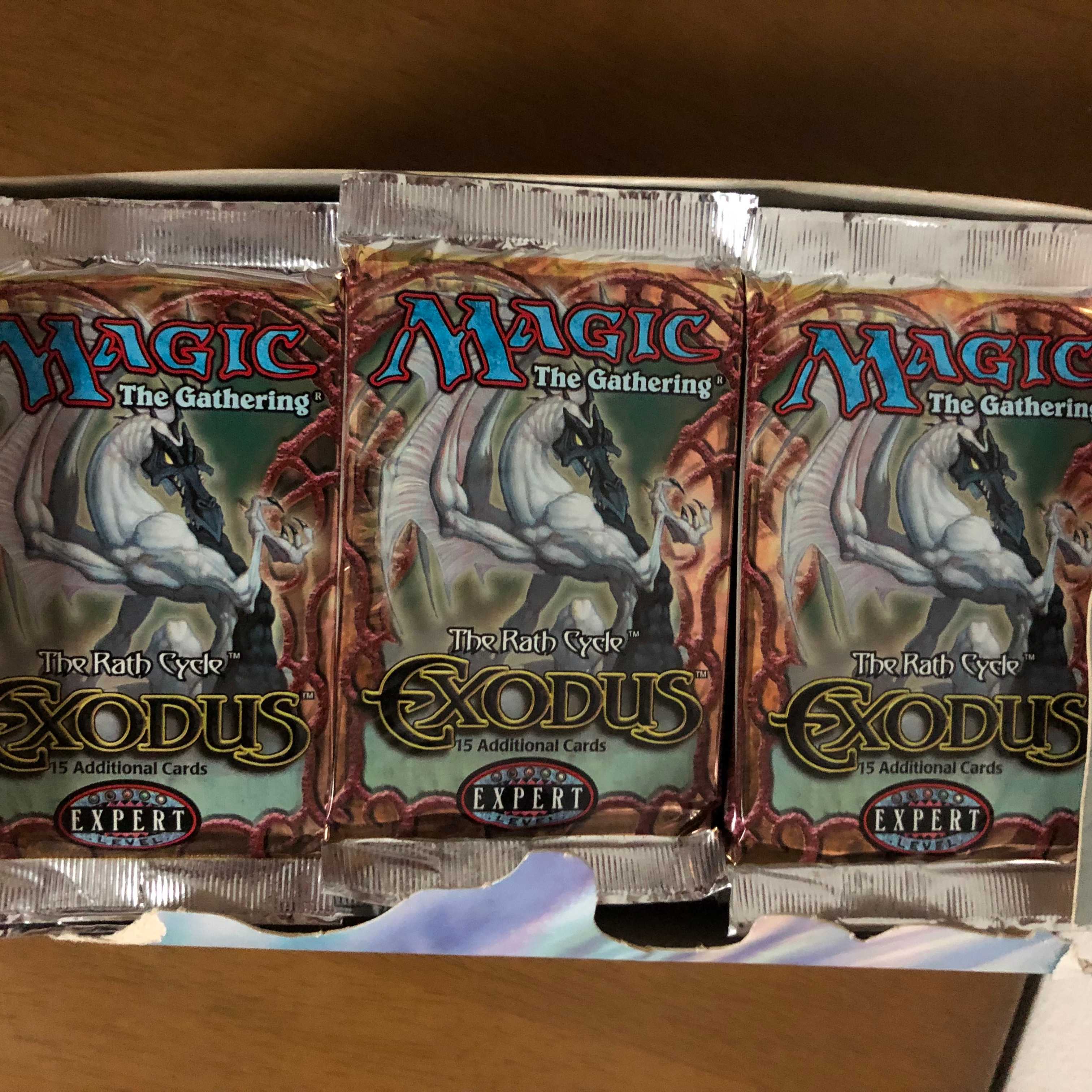 最終値下げ MTG Exodus ブースターボックス 34個の未開封パック