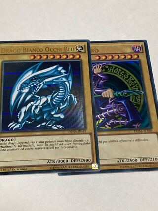 青眼の白龍　ブラック・マジシャン　DUSA イタリア語版　EU版