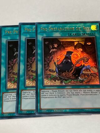 儀式の下準備　イタリア語版　EU版　3枚