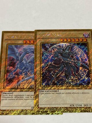 青眼の白龍　ブラック・マジシャン　イタリア語版　EU版　ゴールドシークレット　