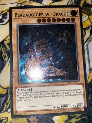 青眼の白龍　ドイツ語　レリーフ