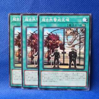 超自然警戒区域 ノーマル 3枚セット