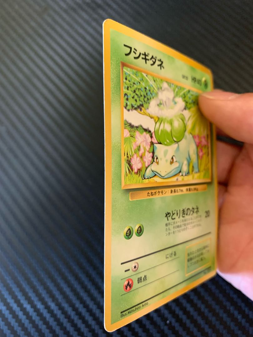 PSA6 初版 旧裏 マークなし フシギダネ やどりぎのタネ PSA6 初版 旧裏 マークなし フシギダネ やどりぎのタネ ポケモン