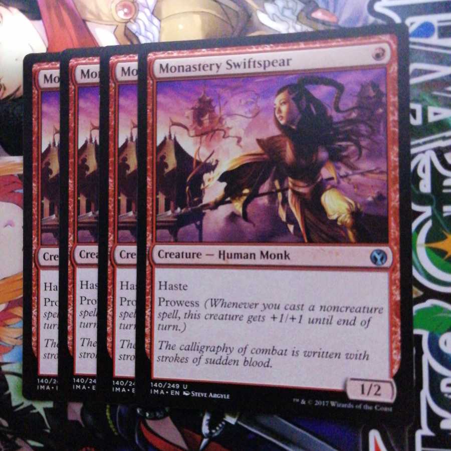 Monastery Swiftspear English 4-card set