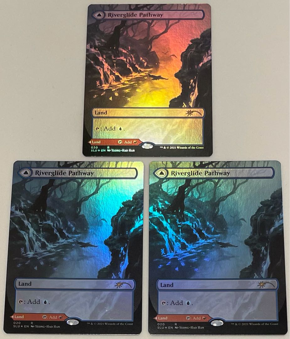 Riverglide Pathway/Riverglide Pathway Extended FOIL Set of 3