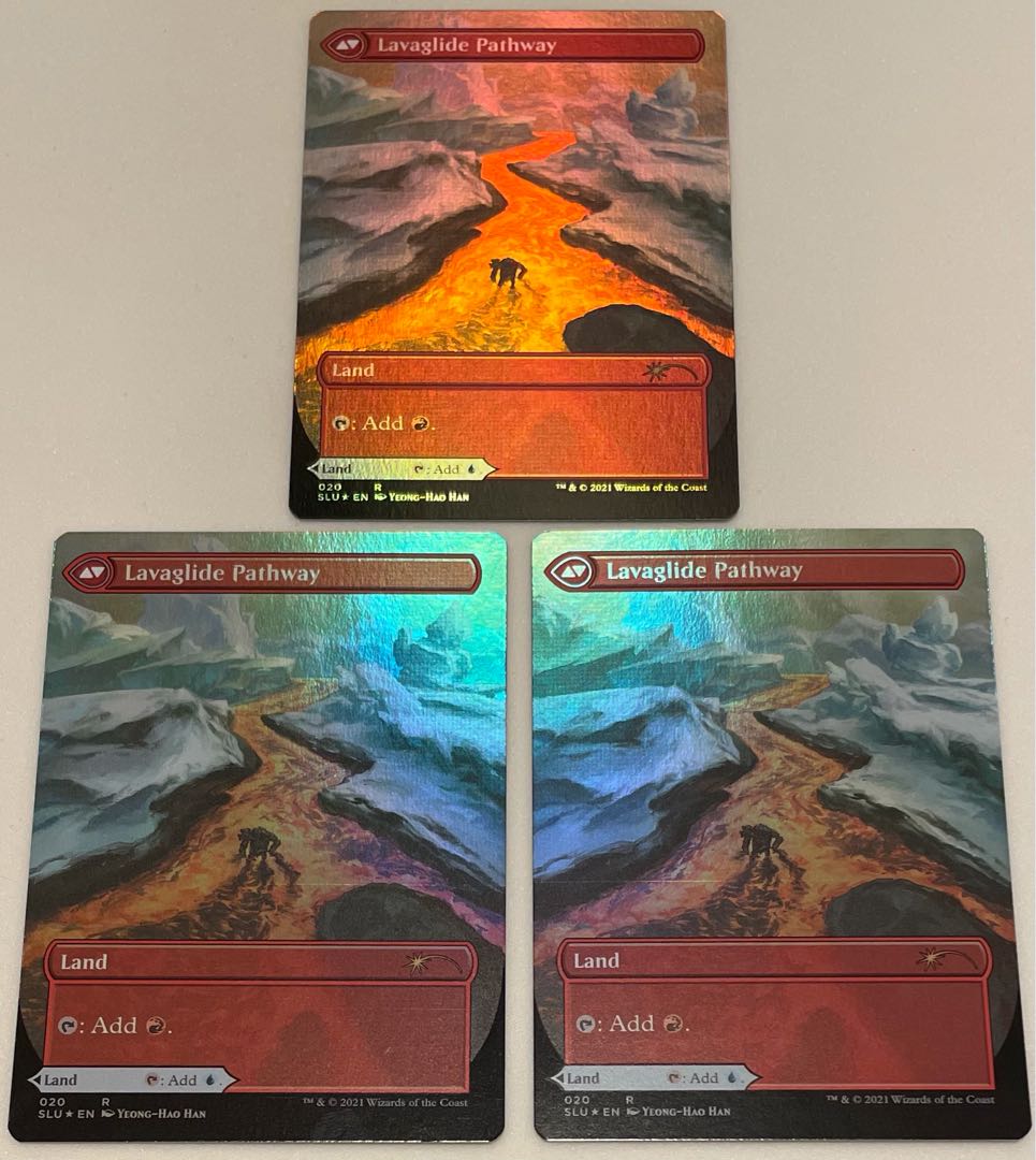 Riverglide Pathway/Riverglide Pathway Extended FOIL Set of 3