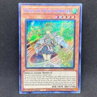 Yu-Gi-Oh English Wynn the Wind Channeler 1st MP21 Prismatic Secret