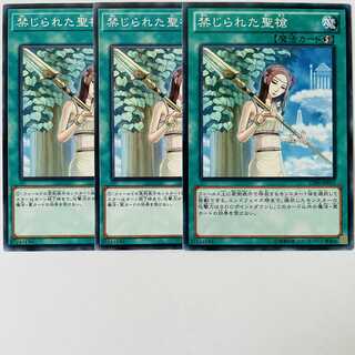 禁じられた聖槍 3枚セット