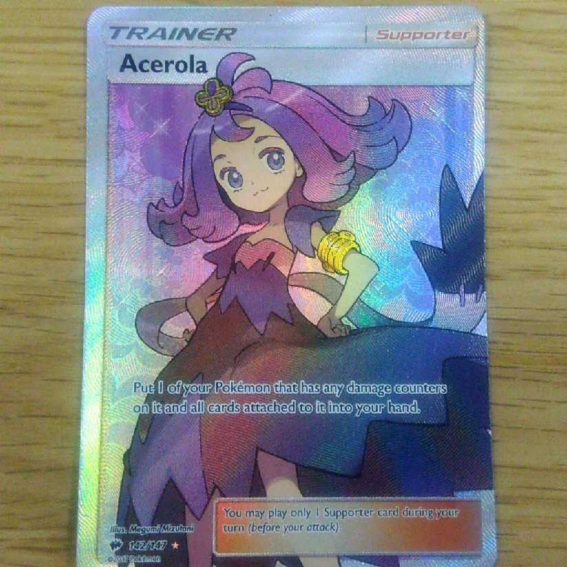 値下げ中 アセロラ英語版ポケモンカード_キラ_SR