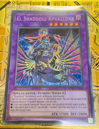 Yu-Gi-Oh English APKALLONE EL SHADDOLL APKALLONE Prisma