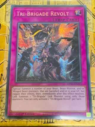 Yu-Gi-Oh English Tri-Brigade Revolt REVOLT Prisma