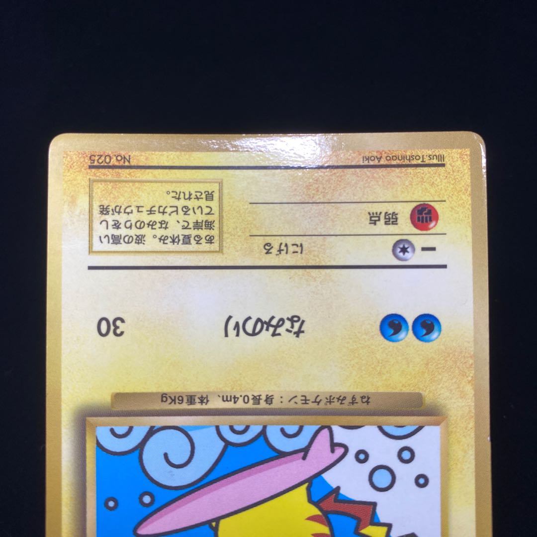 Naminori Pikachu Old Back
