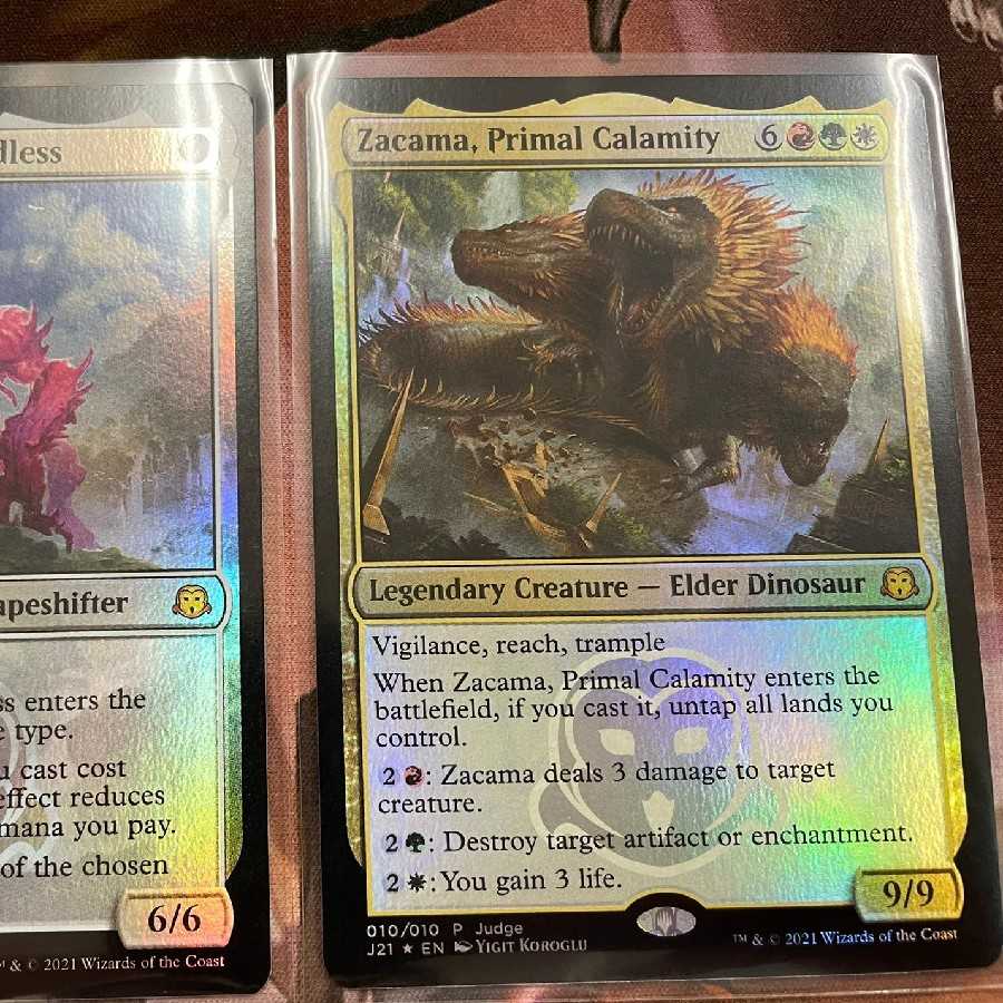 原初の災厄、ザカマ ジャッジ褒賞 Foil