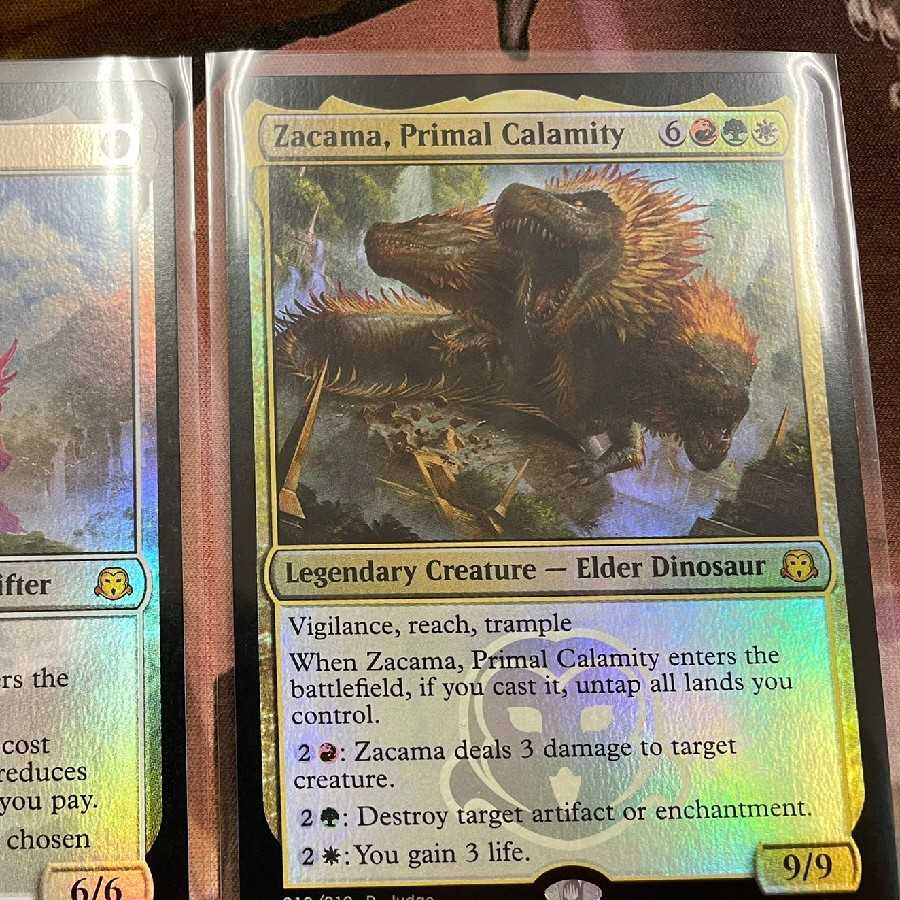 原初の災厄、ザカマ　ジャッジ褒賞 Foil