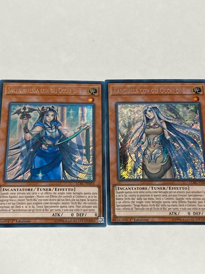 Maiden with Eyes of Blue Priestess with Eyes of Blue Italian edition EU edition