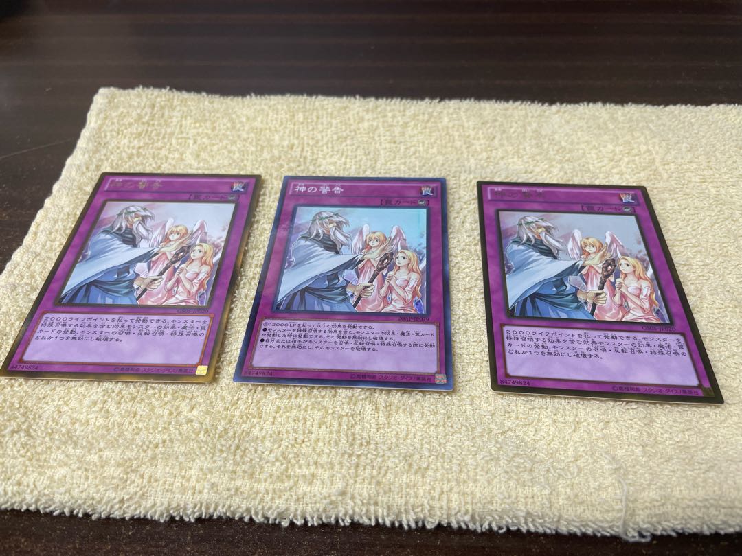 Solemn Warning 3 copies