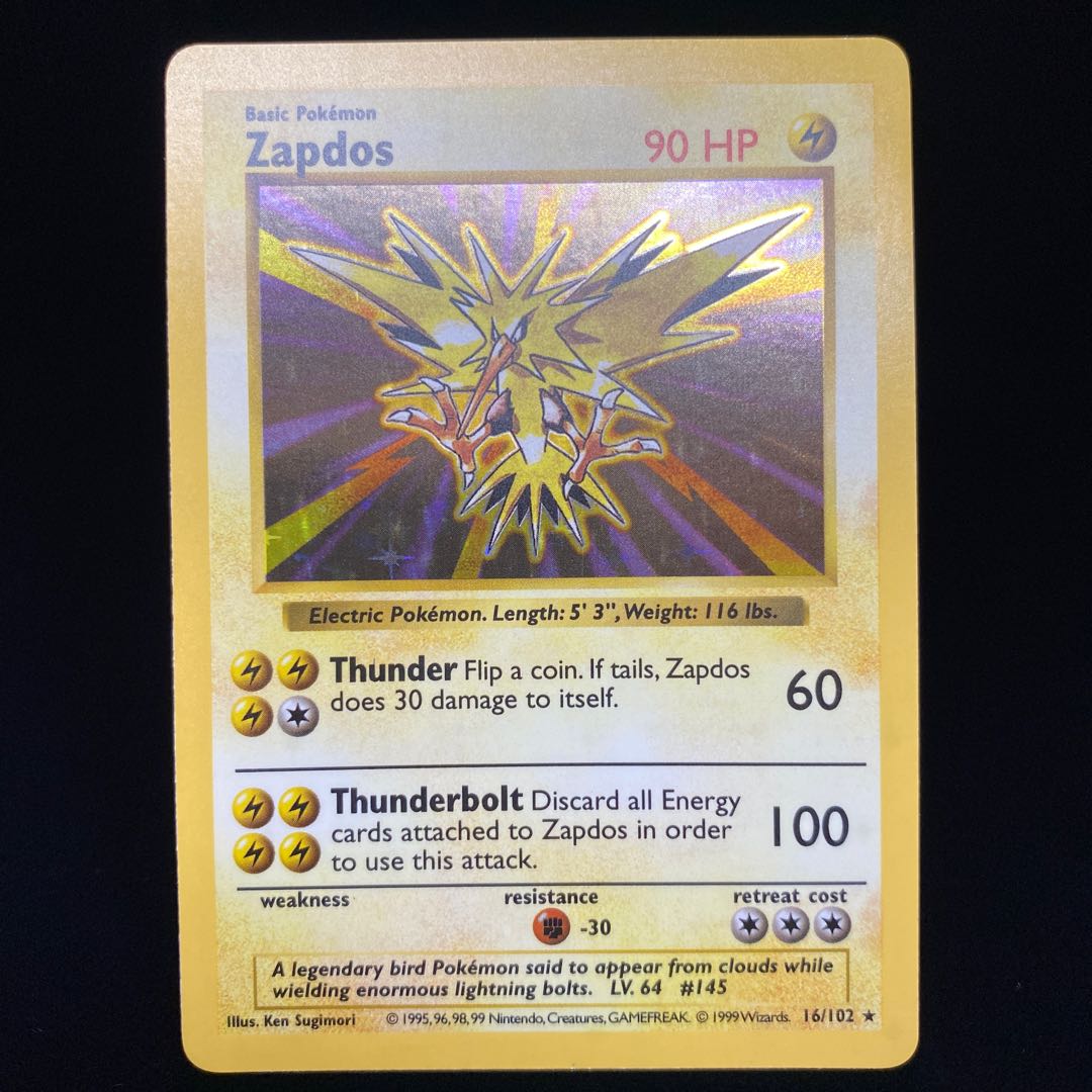 Zapdos English version Shadowless