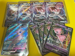 ミュウVMAX4枚　ミュウV SR ミュウV ミュウデッキ素材