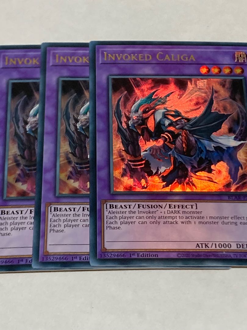 召喚獣カリギュラ　英語版　EU版　3枚