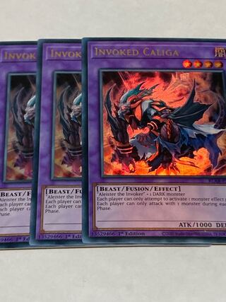 召喚獣カリギュラ　英語版　EU版　3枚