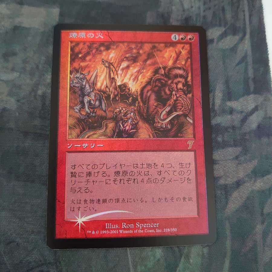 燎原の火 Foil 日本語