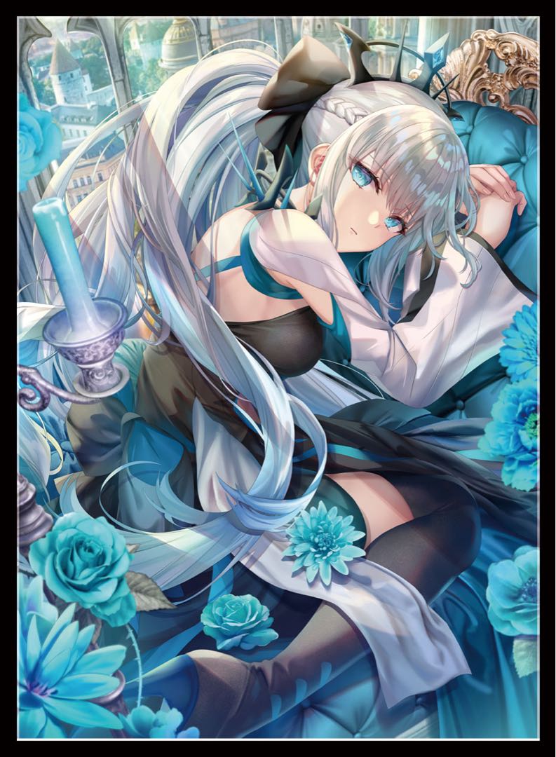 Fate FGO モルガン　スリーブ　ミッドナイトブルー