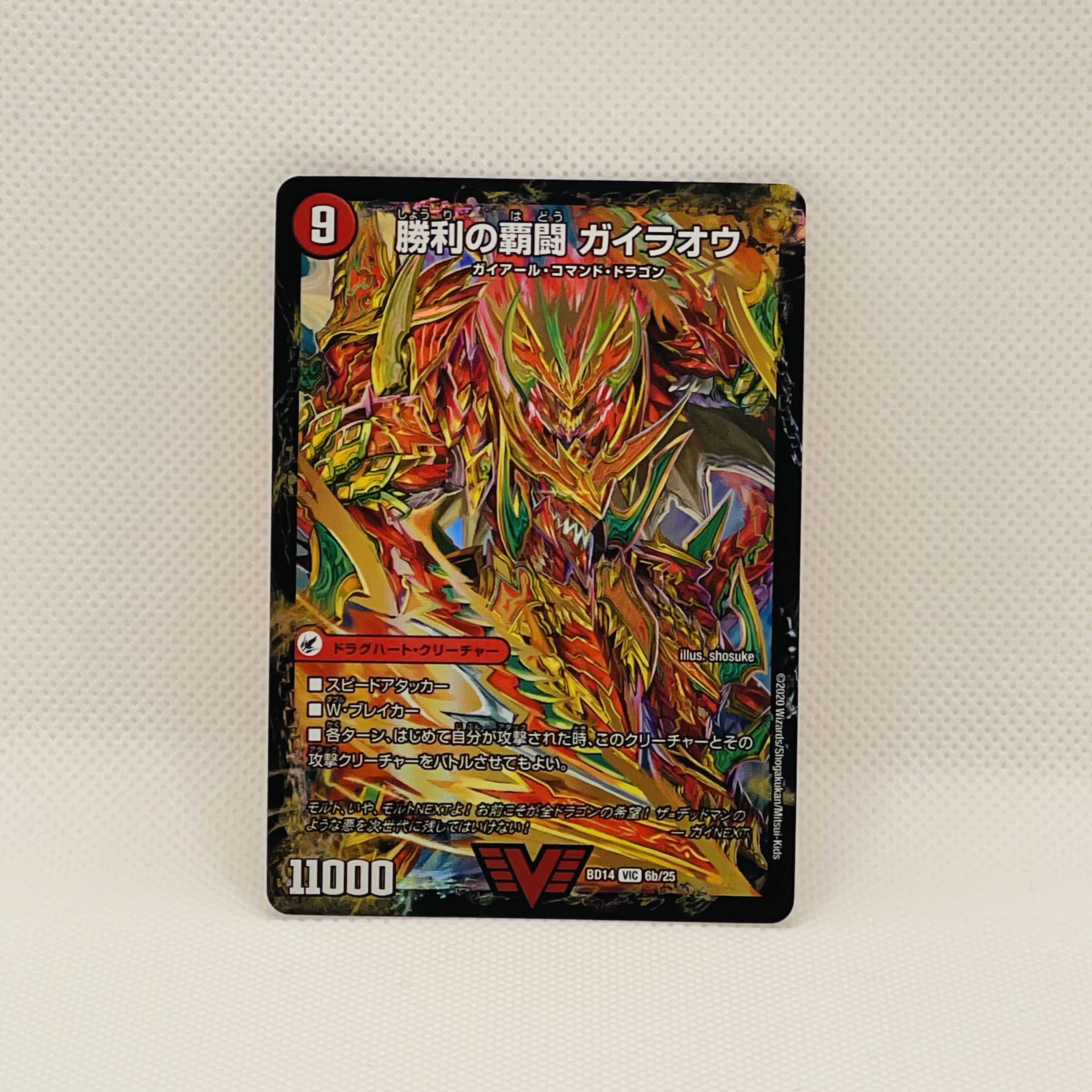 覇闘将龍剣 ガイオウバーン|勝利の覇闘 ガイラオウ VIC