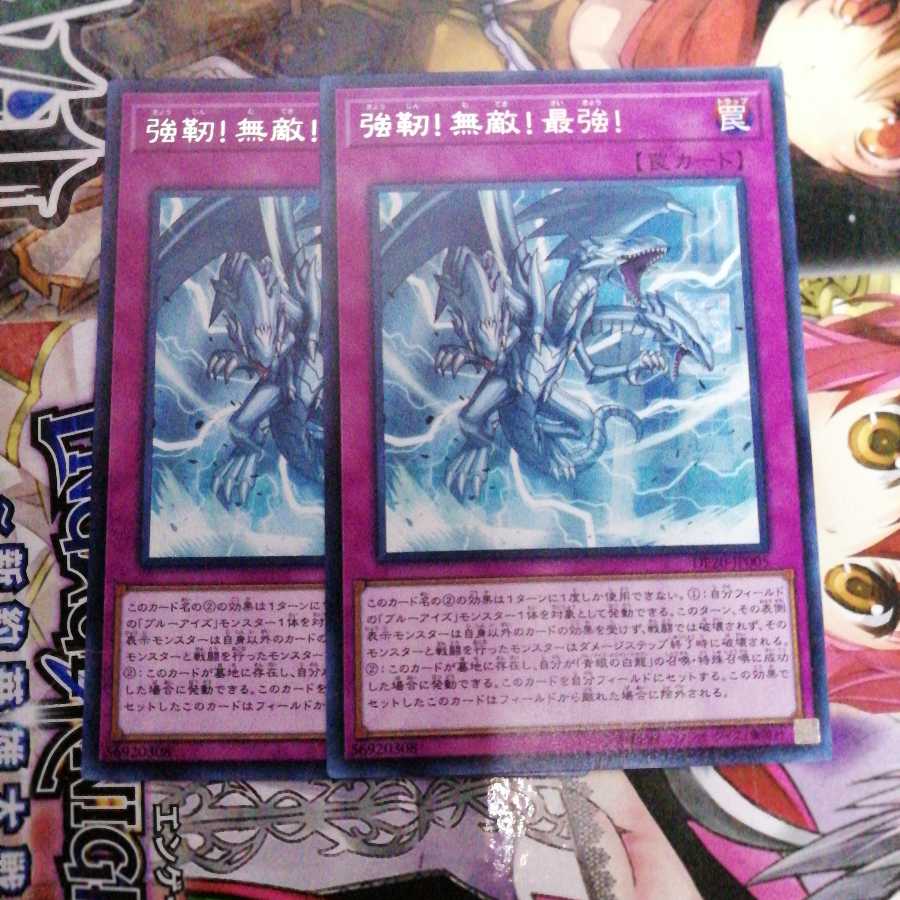 強靭！無敵！最強！　2枚セット