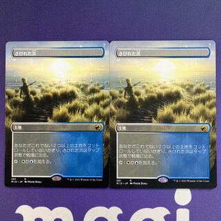 Deserted Beach Borderless 2-Piece Set