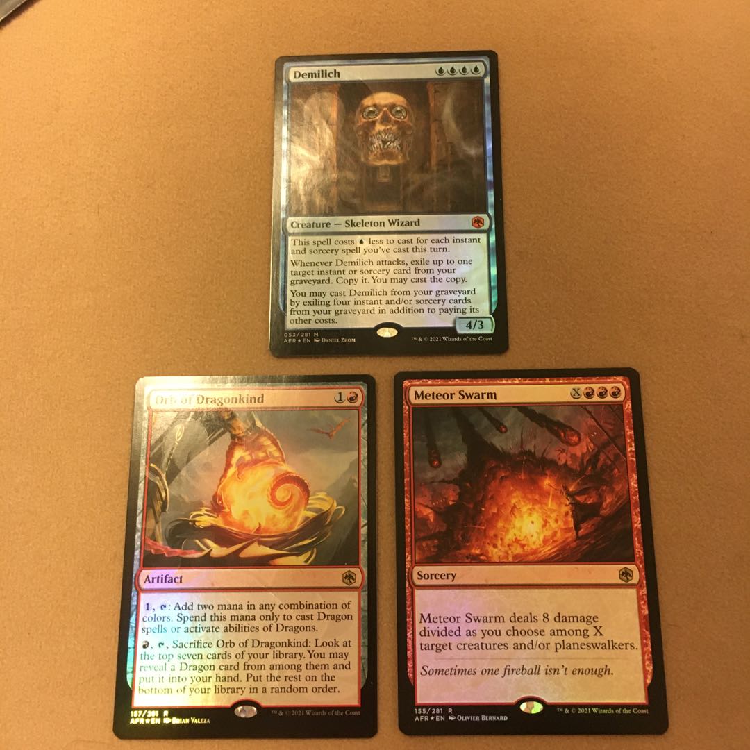 [Set of 3 Ampersandshrew] Demilich and 2 others.