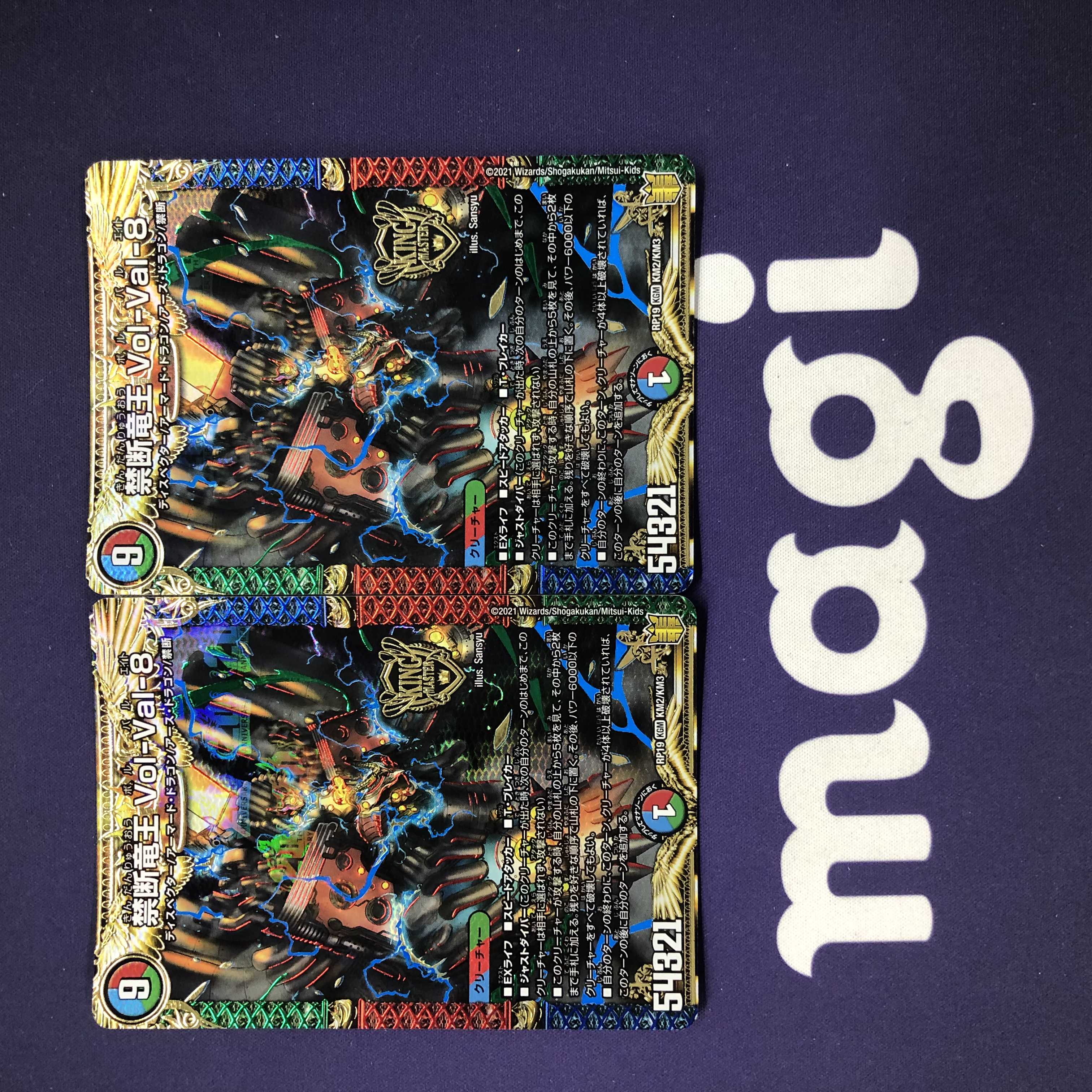 禁断竜王 Vol-Val-8 KGM 2枚