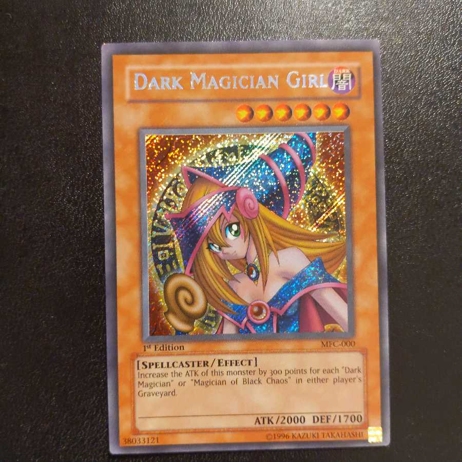 ブラック・マジシャン・ガール　MFC-000　シークレット 1枚