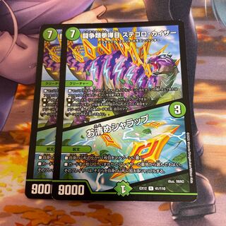 闘争類拳嘩目 ステゴロ・カイザー｜お清めシャラップ２枚