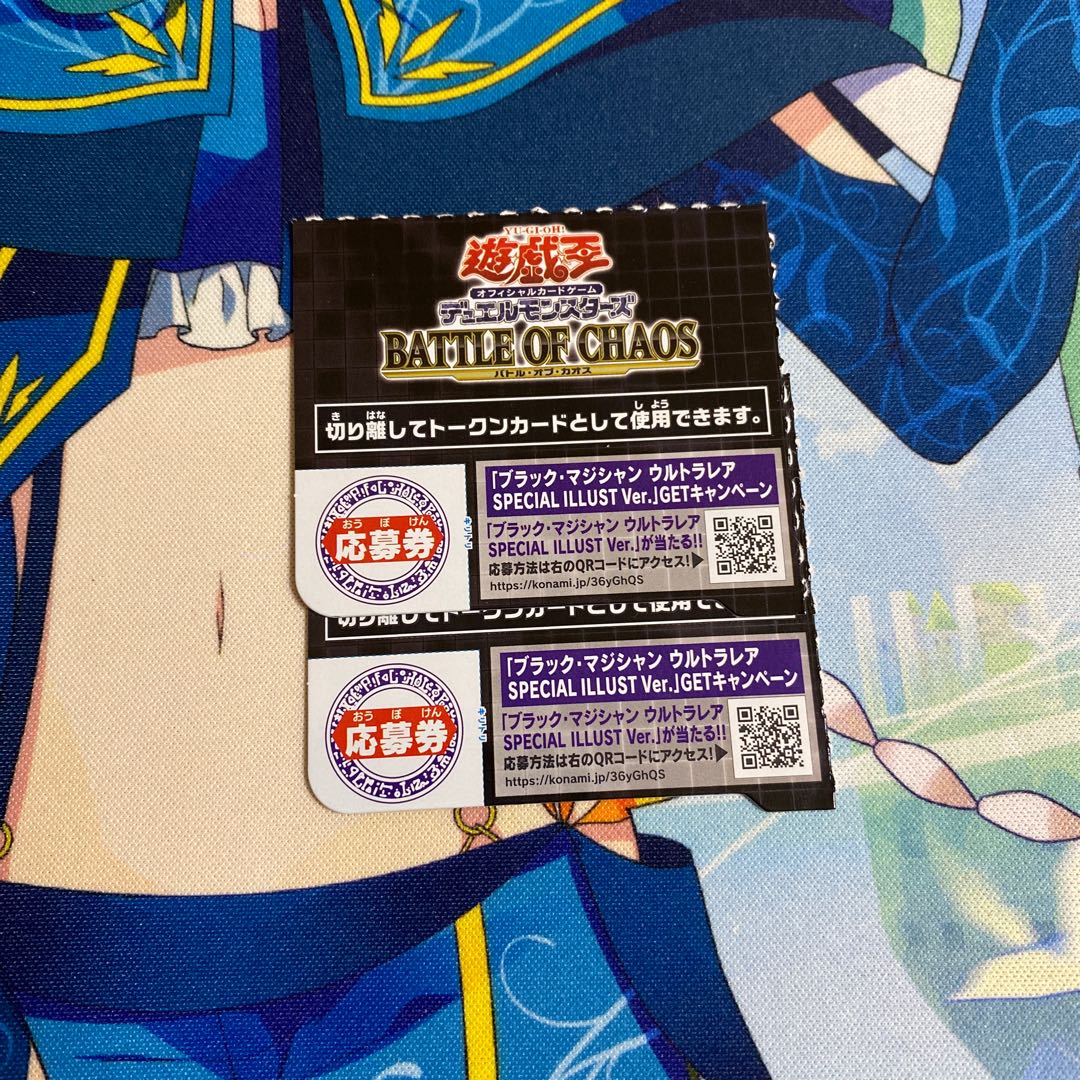 バトル・オブ・カオス　応募券　2枚