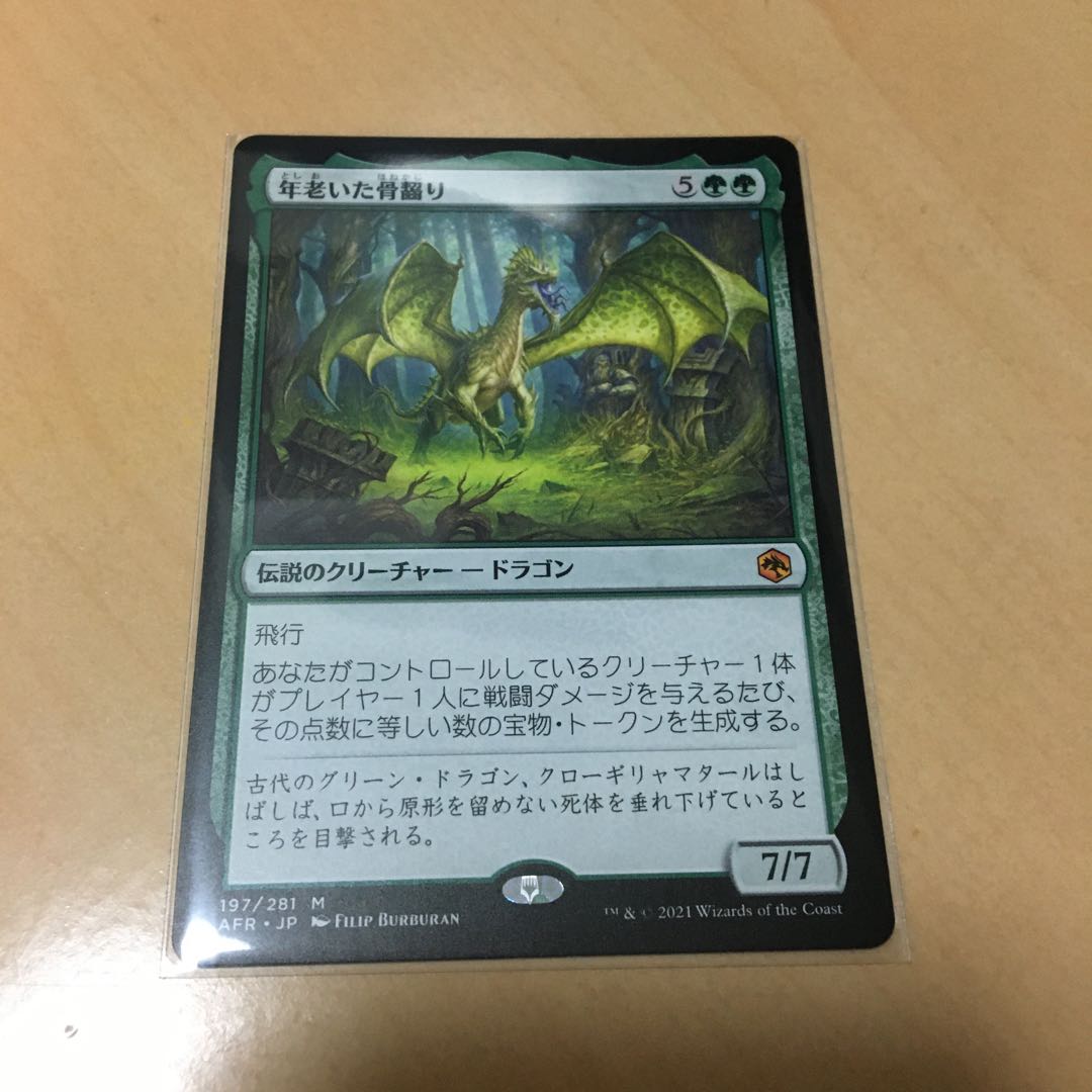 年老いた骨齧り