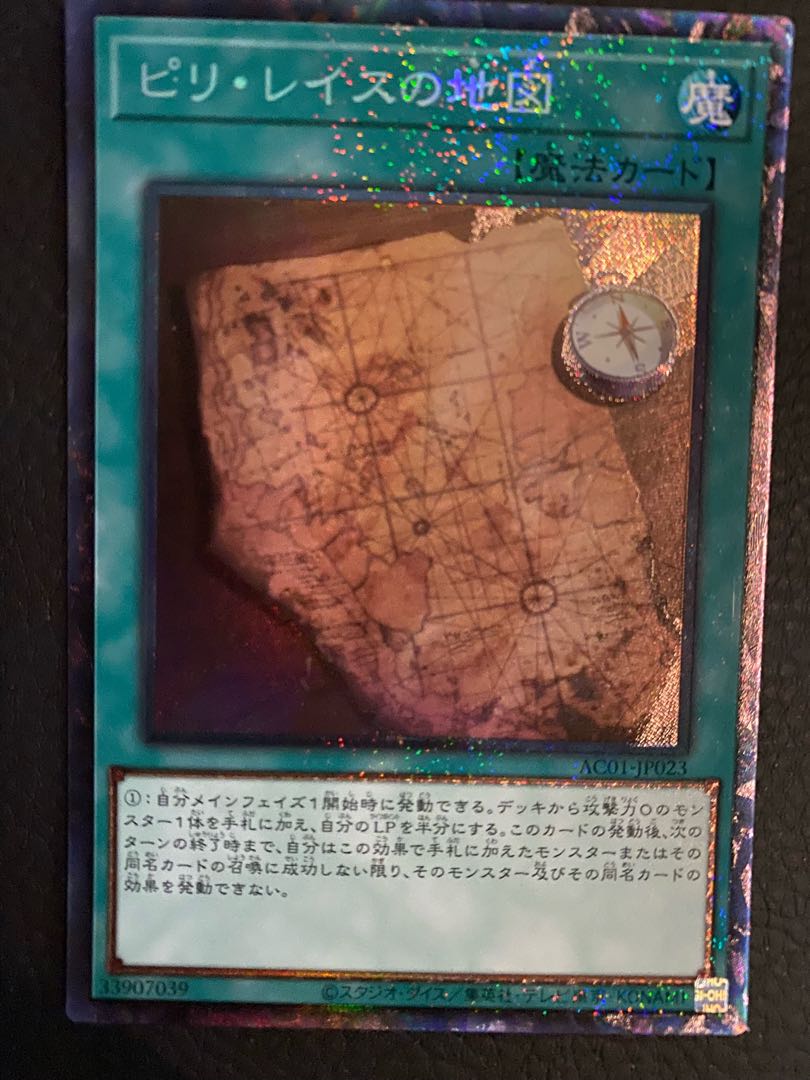 ピリ・レイスの地図 コレクターズレア