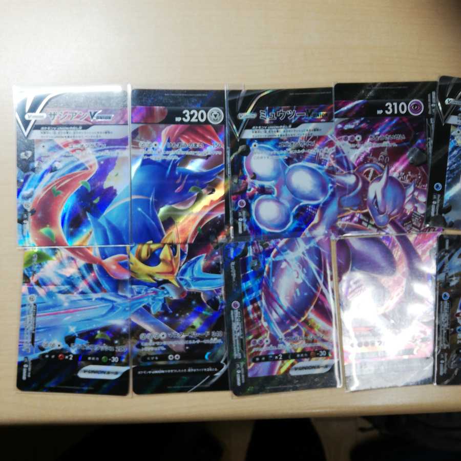 [3-piece set] V-UNIONGreninja, Zacian, Mewtwo