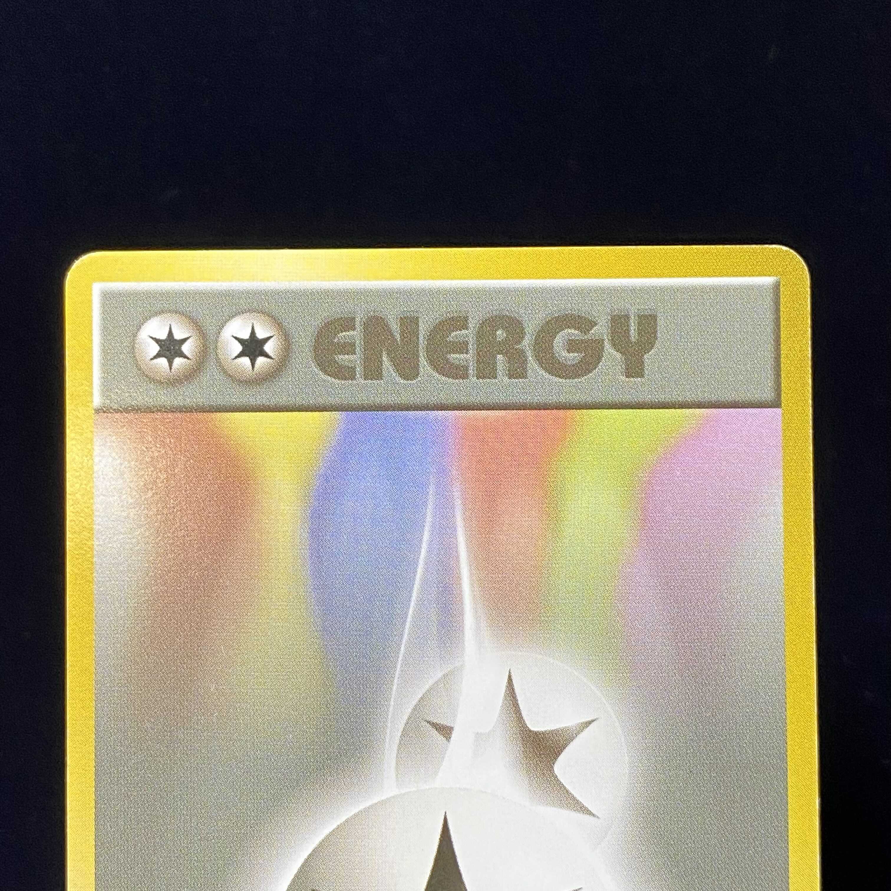 無色2個エネルギー 初版 旧裏