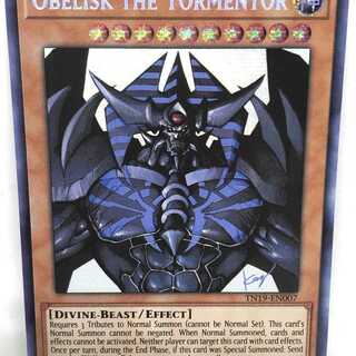 遊戯王 英語 オベリスクの巨神兵 1st TN19 シークレット