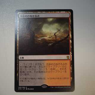 【値下】血染めのぬかるみ(タルキール覇王譚 )