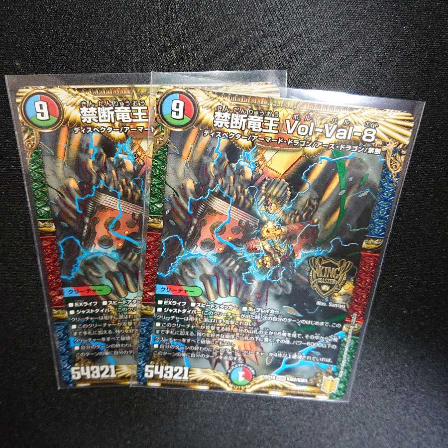禁断竜王 Vol-Val-8 2枚 霊宝 ヒャクメ-4 1枚