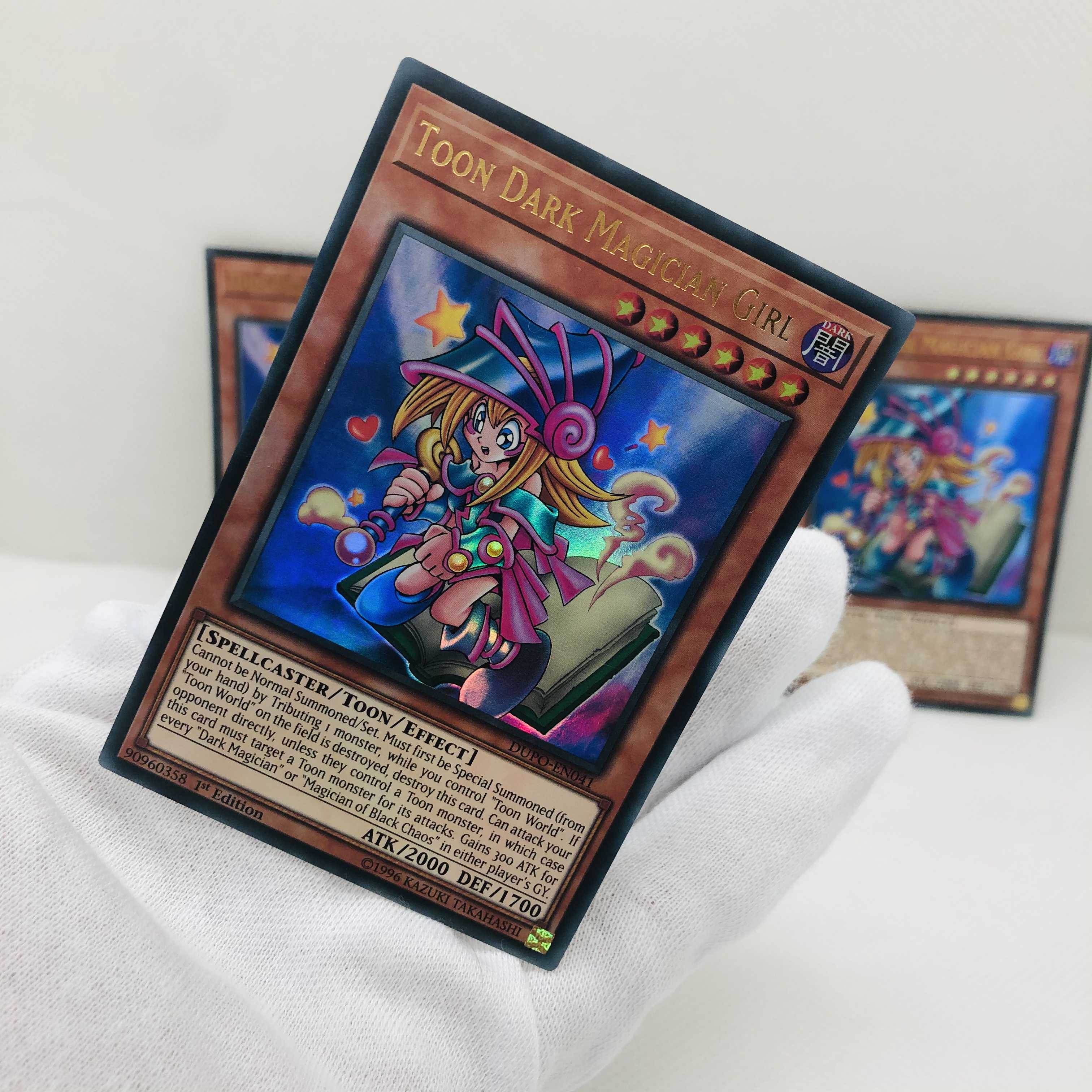 Yu-Gi-Oh! English Version Toon Black Magician Girl Ultra Rare 3pcs