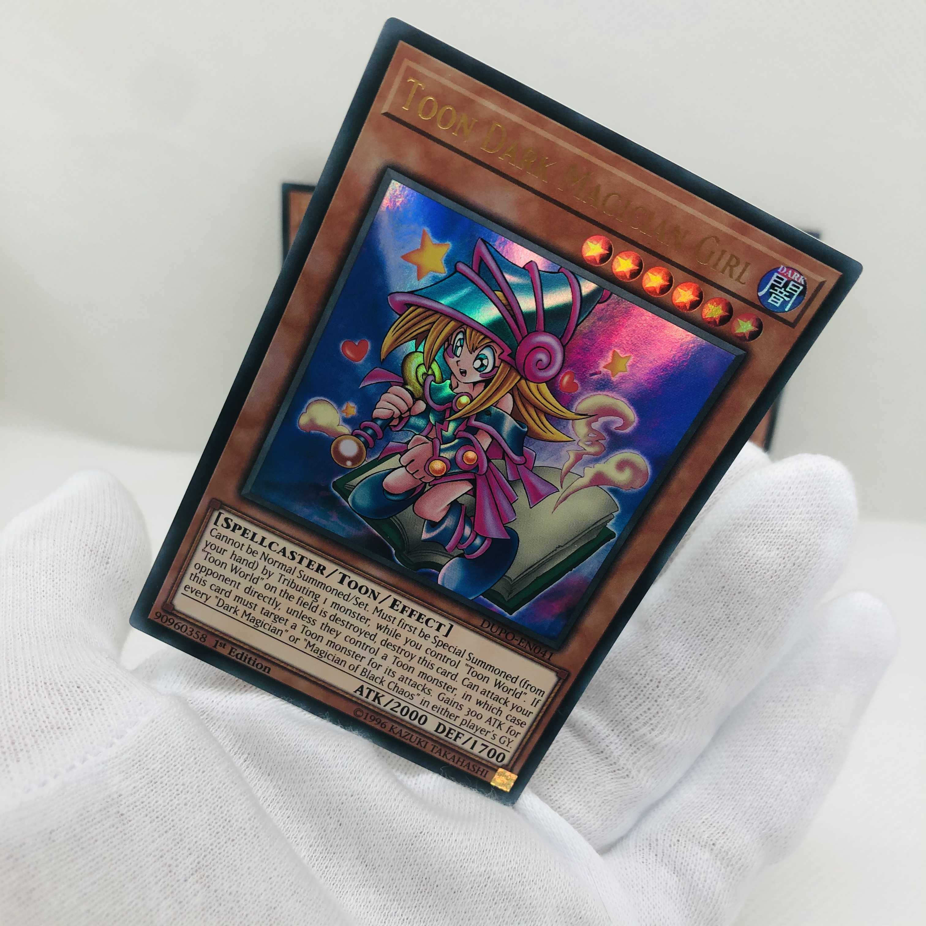 Yu-Gi-Oh! English Version Toon Black Magician Girl Ultra Rare 3pcs