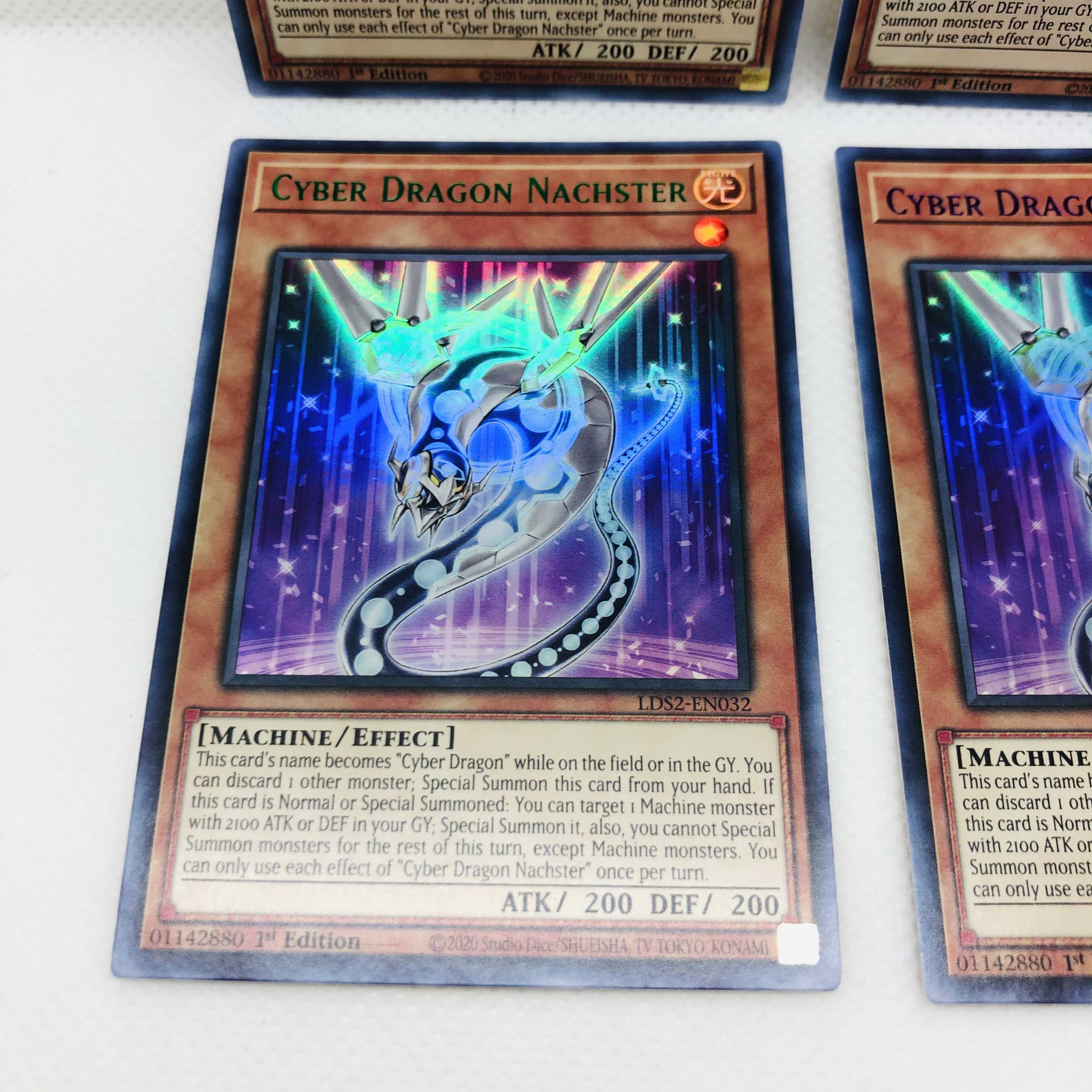 Yu-Gi-Oh English version Yu-Gi-Oh Cyber Dragon Nachster Colorful Ultra Rare